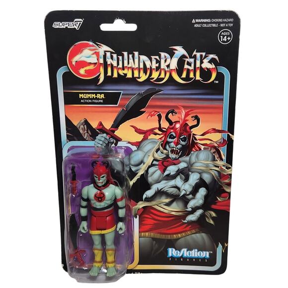 ThunderCats Mumm-Ra 4" Action Figure Super 7 ReAction 2020 New Sealed - Picture 1 of 6